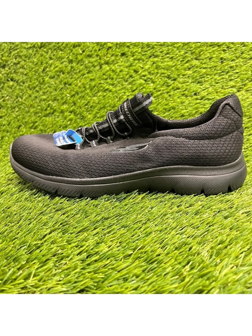 Skechers Summits-Summer Blush Womens Size 8D Black Athletic Shoes Sneakers
